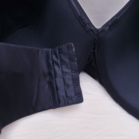Cacique Black Smooth Strapless Bra 44H - Picture 5 of 7